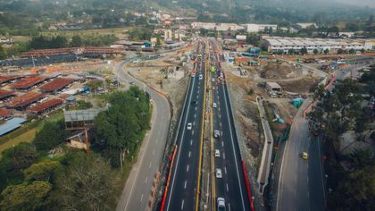 Imagen de  ¿Cuál es la velocidad máxima en el puente del intercambio vial del aeropuerto de Rionegro?