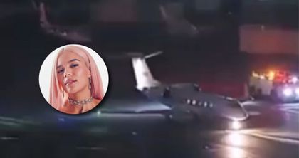 Imagen de ¡Qué susto! Avión privado de Karol G aterrizó de emergencia en Los Ángeles