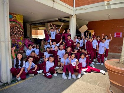 Imagen de  Niños de Guarne recolectaron más de una tonelada de reciclaje por campaña SeparArte
