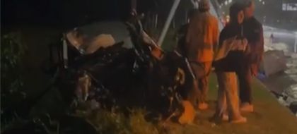 Imagen de En video: así quedó el vehículo tras el accidente en la autopista Medellín–Bogotá