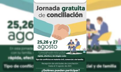 Imagen de  En el Oriente habrá jornada gratuita de conciliación