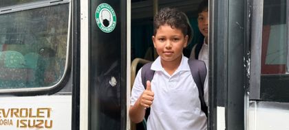 Imagen de Transporte escolar en Antioquia ya llega a 39 500 estudiantes