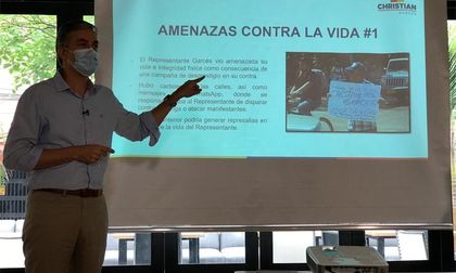 Christian Garcés habla de “estrategia jurídica y mediática” en su contra