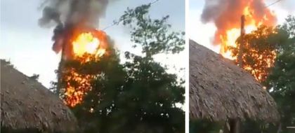 Imagen de  Erupción del volcán de lodo en Turbo será investigada por el Servicio Geológico Colombiano