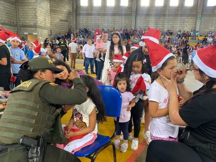 Imagen de  Alcaldía de Abejorral realizó celebraciones navideñas con cerca de 2 000 niños y jóvenes en zonas rurales y urbanas