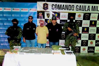 Imagen de  Capturan en San Rafael a presunto integrante de Los Chatas durante operativo militar