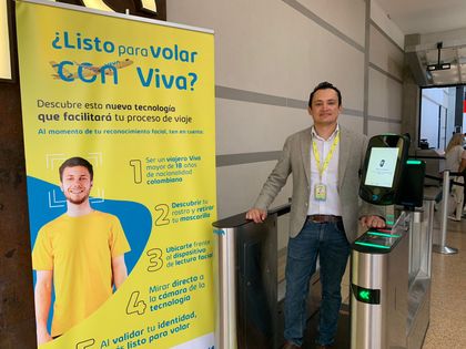Imagen de  Por medio de reconocimiento facial también podrá acceder a los vuelos de Viva Air