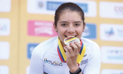 Imagen de  Marcela Hernández, campeona panamericana de la Contrarreloj Individual Sub 23