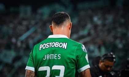 James Rodríguez se quedó sin gol ante Millonarios