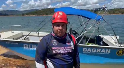 Imagen de Continúa la búsqueda de Alexander Avendaño en el embalse El Peñol – Guatapé: perímetro de rastreo cambia hacia sectores más profundos