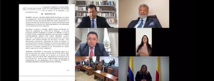 Imagen de  Jueza que condenó a Álvaro Uribe se rehusó a leer la sentencia completa. Tomás Uribe cuestionó la autoría
