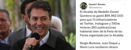 Imagen de Tormenta política en Medellín por pagos a influenciadores para “hablar bien” de la ciudad