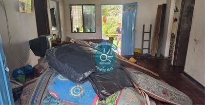 Imagen de En imágenes: así quedó la vivienda donde se perpetró la masacre en Rionegro