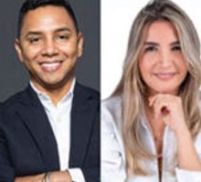 Marlon, con Nadia Blel para el Senado