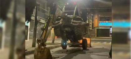 Imagen de  Ciudadano se disculpó tras realizar maniobras peligrosas en el Parque Principal de El Santuario