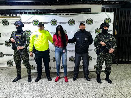 Imagen de Autoridades capturaron en Medellín a «La Tóxica», presunta integrante del ELN