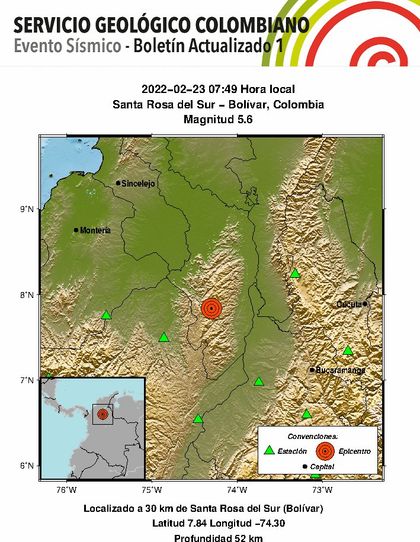 Imagen de Temblor de 5.6 de magnitud se sintió en el Oriente Antioqueño