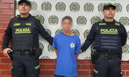 Imagen de  Capturado un hombre en Medellín por intento de homicidio. Tenía una pistola con silenciador