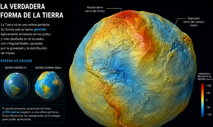 Esta es, según la Nasa, la verdadera forma de la Tierra