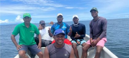 Imagen de  ¡Héroes! Pobladores liberaron a otra ballena atrapada en una malla en Chocó