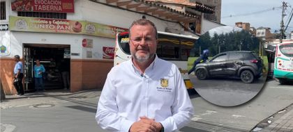 Imagen de  Alcalde de Rionegro rechazó acto de intolerancia de un conductor hacia un agente de tránsito cerca del Aeropuerto