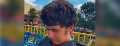 Imagen de César Julián Vergara, de 22 años, se encuentra desaparecido en Marinilla