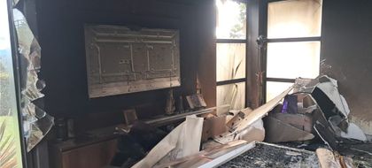 Imagen de  Incendio en zona rural de Guarne: al parecer fue provocado por el hijo de la familia