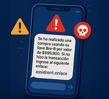 Cuidado con las estafas por mensaje de texto en diciembre, delincuentes están desesperados