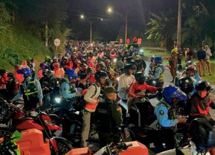 Imagen de  Gran operativo contra los piques en la vía Las Palmas: 700 sanciones y 141 inmovilizaciones