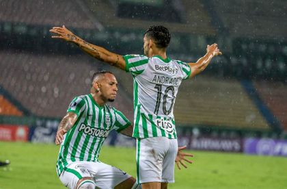 Atlético Nacional 3 Guaraní 0 Fase 2 copa Libertadores 2021