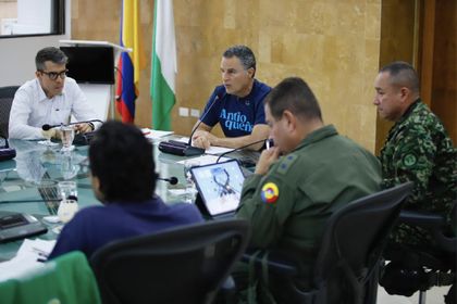 Imagen de Gobernador de Antioquia indicó que están pendientes tres consejos de seguridad, uno de ellos en el Oriente