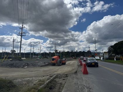 Imagen de En un 80 % avanzan las obras del mejoramiento vial entre La Ceja y Rionegro