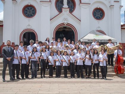 Imagen de  Banda Sinfónica de Guarne representará a Colombia en festival internacional