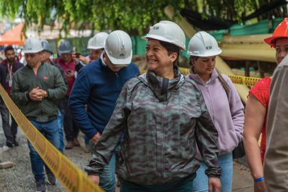 Imagen de Más de 160 comerciantes recorrieron las obras de la nueva plaza de mercado de La Ceja