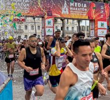 Más de 20000 corredores participaron en la Media Maratón de Palmira 2026