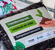Planta comunitaria de aprovechamiento de residuos convierte desechos orgánicos en compost en el oriente de Cali
