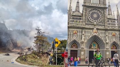 Imagen de “Me acordé de una película de acción”: ciclista que logró salvarse de explosión de carrotanque