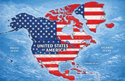 Imagen de  Sheinbaum dice que México «no es colonia de ningún país» frente a mapa publicado por Trump