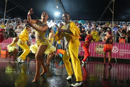 Imagen de  Más de 2 200 bailarines abren la Feria de Cali en el tradicional Salsódromo