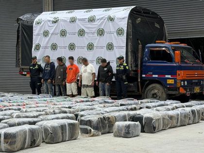 Imagen de Capturan a cinco personas en megaoperativo antidroga en Medellín