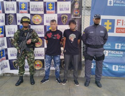 Imagen de Ejército Nacional rescató a dos personas que habían sido secuestradas por Los Pachely