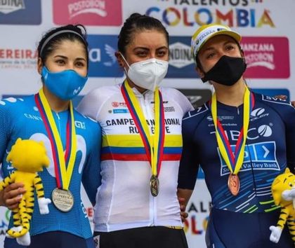 Imagen de Paula Patiño, de La Ceja, ganó medalla de plata en el Campeonato Nacional de Ruta
