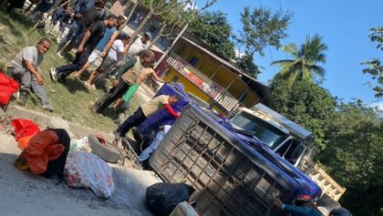 Imagen de  Cerca de 14 heridos dejó accidente de tránsito en la autopista Medellín-Bogotá, jurisdicción de Sonsón. Una adulta mayor está grave