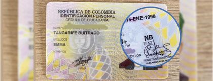 Imagen de  Emma, una de las primeras personas en no tener identificado el sexo en la cédula