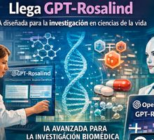Llega GPT‑Rosalind, IA diseñada para la investigación en ciencias de la vida