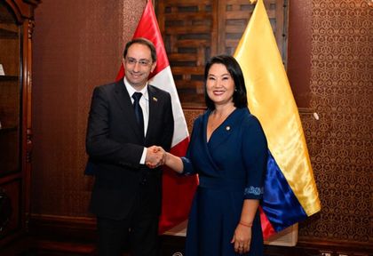 Imagen de Perú y Colombia ratifican el envío de embajadores tras reunión de Fujimori con José Manuel Restrepo