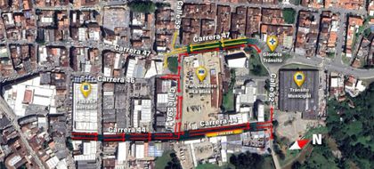 Imagen de Comienzan a regir nuevos sentidos viales en el centro de Rionegro