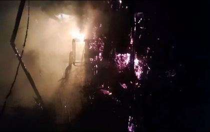 Imagen de  Incendio en vivienda de Cocorná causó la muerte de 150 gallinas ponedoras