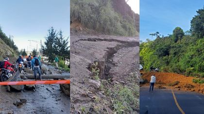 Imagen de Fuertes lluvias afectan siete vías de la región, así está la movilidad