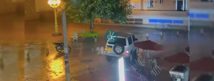 Imagen de Los estragos que ocasionó un conductor en aparente estado de embriaguez en El Carmen